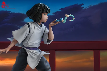 Фигурка Haku от Hui Yi Studio Версия «Резкое выражения лица»