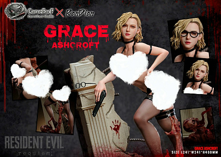 Фигурка Grace Ashcroft от RanDian Studio, CarveFacF Studio