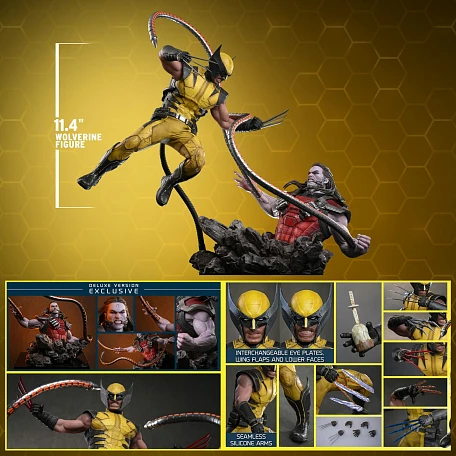 Фигурка Wolverine от Hot Toys Делюкс версия