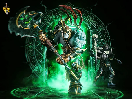 Фигурка Fel Lord Zakuun от Hero Toys