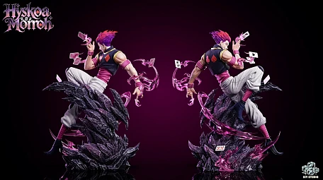 Фигурка Killua Zoldyck, Illumi Zoldyck, Hisoka Morou от ICY Studio Сет из трёх