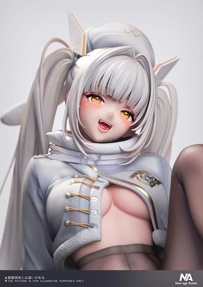 Фигурка Blanc от New Age Studio Версия в чёрных колготках 1/6