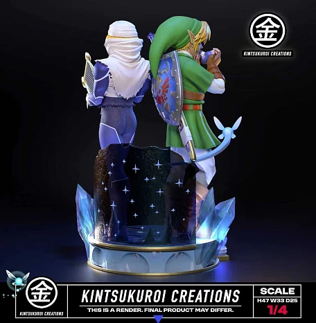 Фигурка Link, Sheik от Kintsukuroi Creations