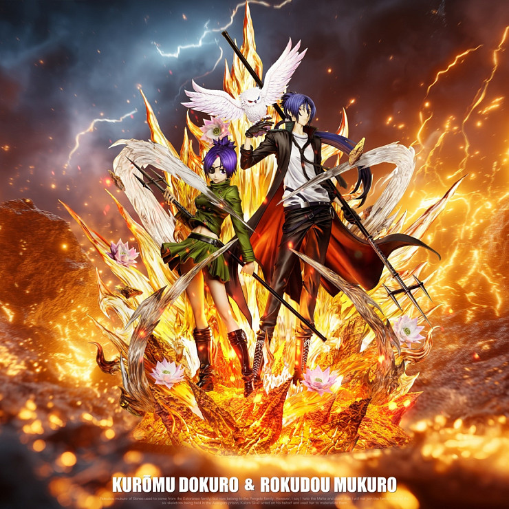 Chrome Dokuro, Mukuro Rokudo от Lue Ying Studio