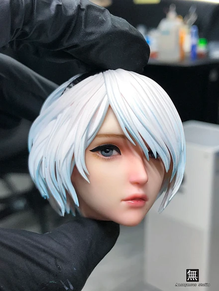 Фигурка YoRHa No. 2 Type B от Anonymous Studio Белая делюкс версия (1/4)