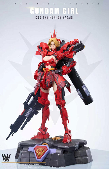 Фигурка MSN-04 Sazabi от Max Milk Studio