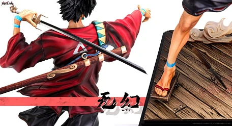 Фигурка Mugen, Jin, Fuu Kasumi от Mahakala Studio Набор из трёх персонажей