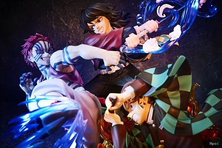 Фигурка Giyu Tomioka, Akaza, Tanjiro Kamado от ANIPLEX+