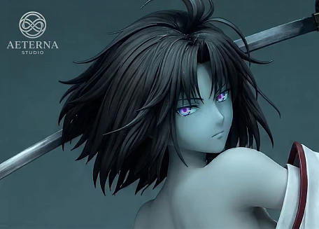 Фигурка Ryougi Shiki от Aeterna Studio Версия в холодных тонах