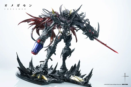Фигурка Omegamon Zwart Defeat от Cross Studio