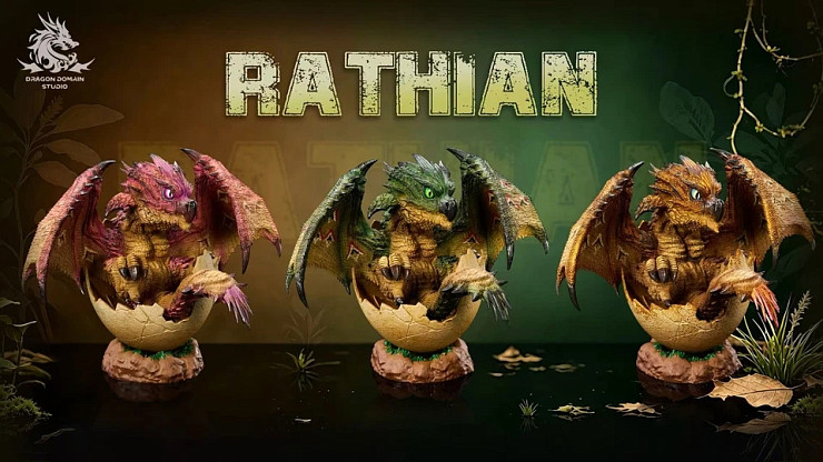 Фигурка Rathalos, Rathian от Dragon Realm Studio Набор из всех версий