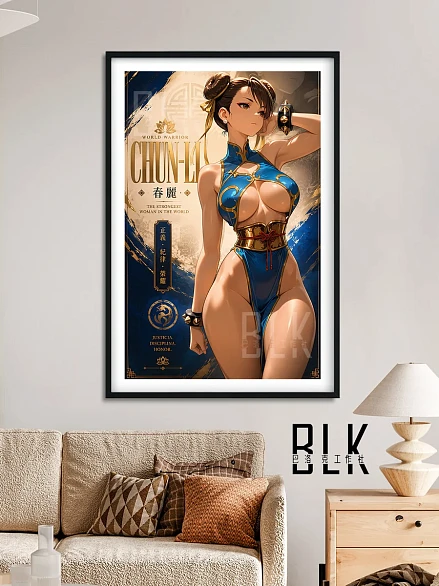 Фигурка Chun-Li от BLK Studio А3 версия