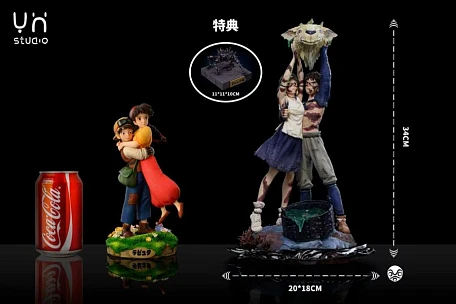 Фигурка San, Ashitaka, Shishigami от YH Studio