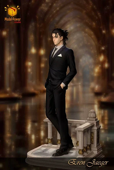 Фигурка Eren Jaeger от Model Power Studio Версия 1/4