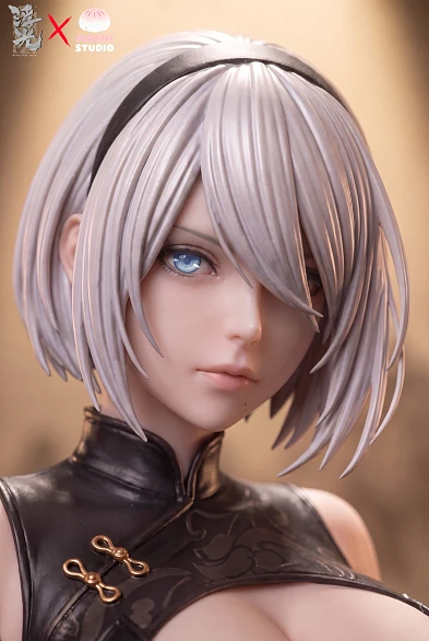 Фигурка 2B от Floating Light Studio, MOCHI Studio Дополнение