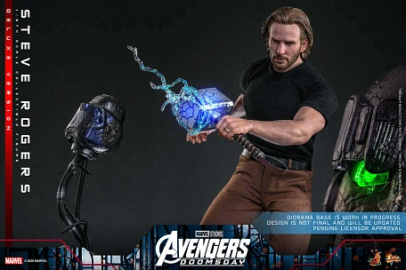 Фигурка Steve Rogers от Hot Toys Делюкс версия