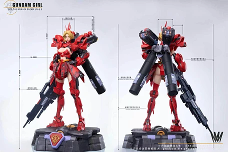 Фигурка MSN-04 Sazabi от Max Milk Studio