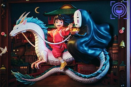 Фигурка Haku, Chihiro, Faceless от GEISHA Studio