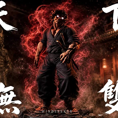 Фигурка Musashi Miyamoto от Windseeker Studio Версия 1/4