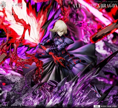 Фигурка Artoria Pendragon Alter (Saber) от DEMONS Studio
&
Lue Ying Studio