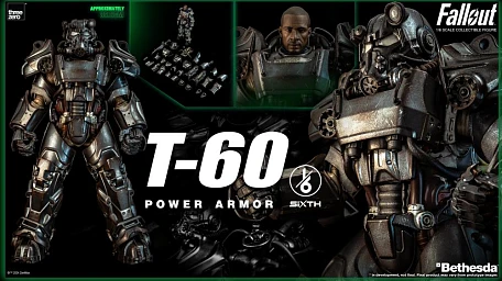 Фигурка T-60 Power Armor от Threezero