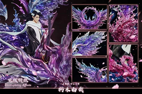 Фигурка Kuchiki Byakuya от HXHENG × CHENG Studio Версия A (с гальваническим покрытием без подсветки)