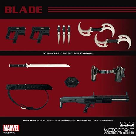 Фигурка Blade от Mezco Toys