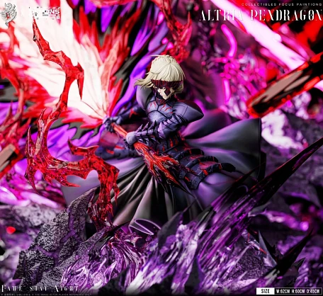 Фигурка Artoria Pendragon Alter (Saber) от DEMONS Studio
&
Lue Ying Studio