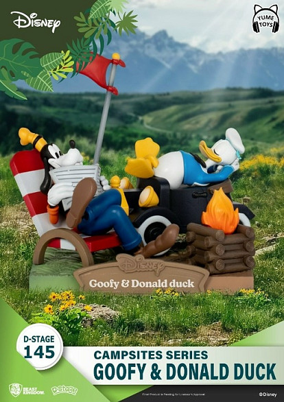 Фигурка Goofy Goof, Donald Duck, Minnie, Pluto, Chip, Dale, Mickey Mouse от Beast Kingdom Версия D