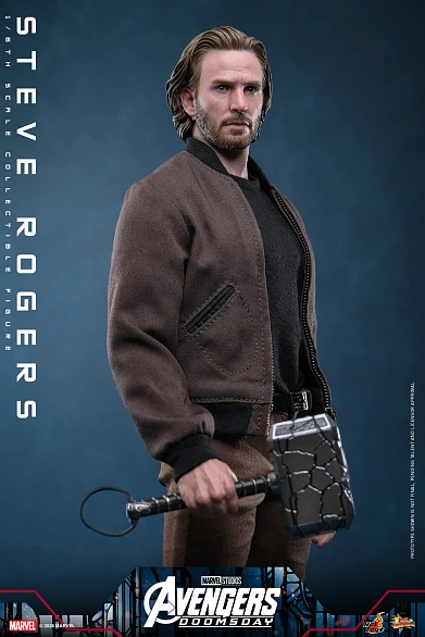 Фигурка Steve Rogers от Hot Toys Делюкс версия