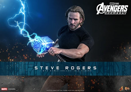 Фигурка Steve Rogers от Hot Toys Делюкс версия