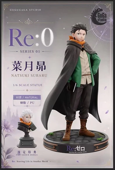 Фигурка Natsuki Subaru от GuguGaga Studio Версия в масштабе 1/6