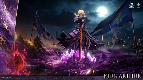 Фигурка Artoria Pendragon Alter (Saber) от STRAY Studio 
&
RAVEN Studio