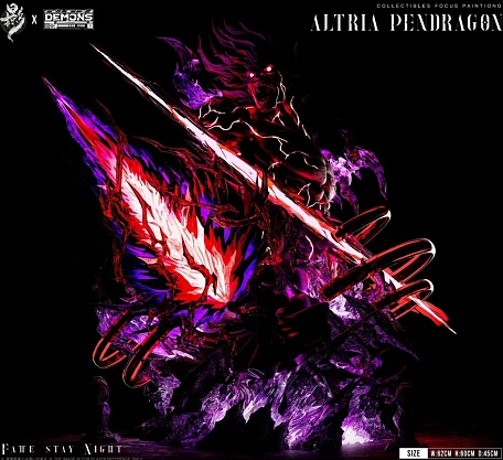 Фигурка Artoria Pendragon Alter (Saber) от DEMONS Studio
&
Lue Ying Studio