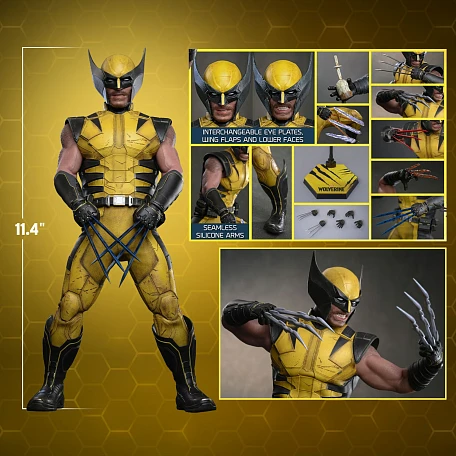 Фигурка Wolverine от Hot Toys Обычная версия