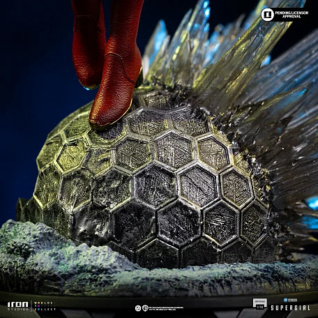Фигурка Supergirl, Krypto от Iron Studios