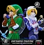 Фигурка Link, Sheik от Kintsukuroi Creations