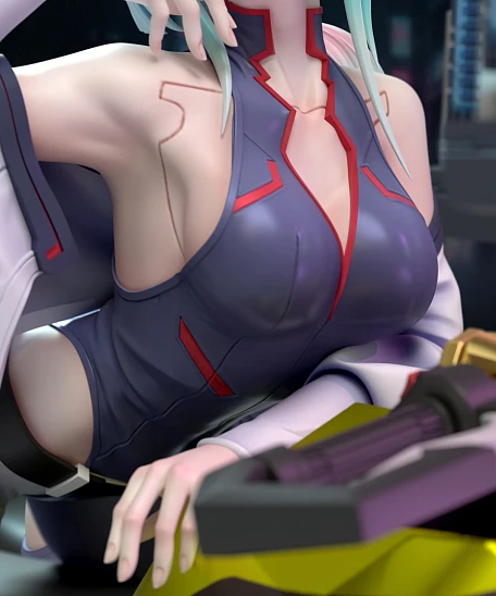 Фигурка Lucyna "Lucy" Kushinada от Qian Ben Ying Gong Zao Studio
