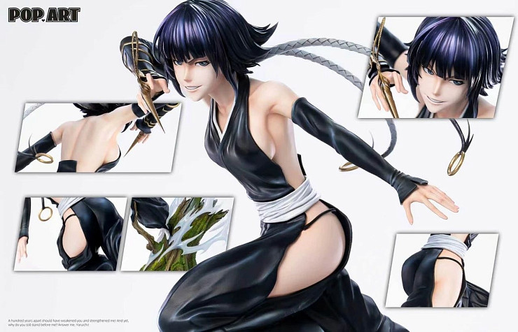 Фигурка Yoruichi Shihouin, Soi Fon от POP.ART Studio Версия A
