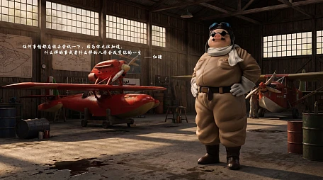 Фигурка Porco Rosso (Marco Pagot) от Long Miao Studio