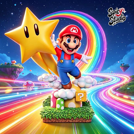 Фигурка Mario от Spicy Studio Масштаб 1/10