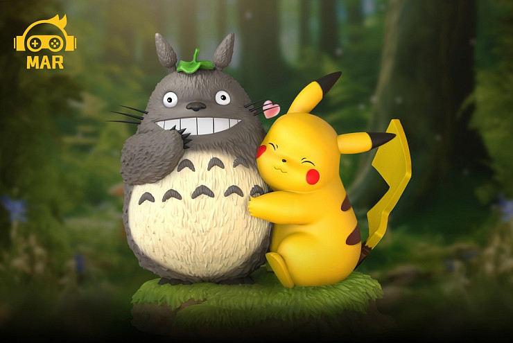Totoro, Pikachu от MAR Studio
