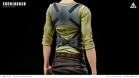 Фигурка Eren Jaeger от AZ Studio Версия E: персонаж с двумя головами (игра + взгляд назад)