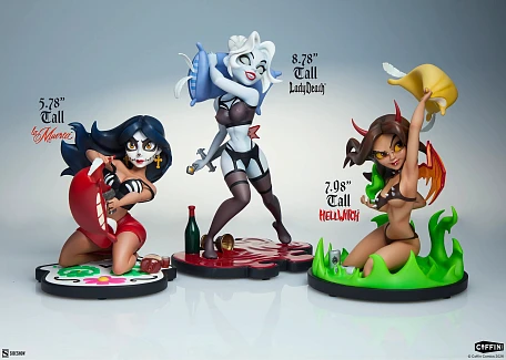Фигурка Lady Death, La Muerta, Hellwitch от Sideshow Collectibles