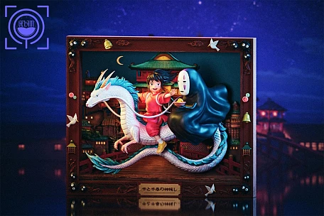 Фигурка Haku, Chihiro, Faceless от GEISHA Studio