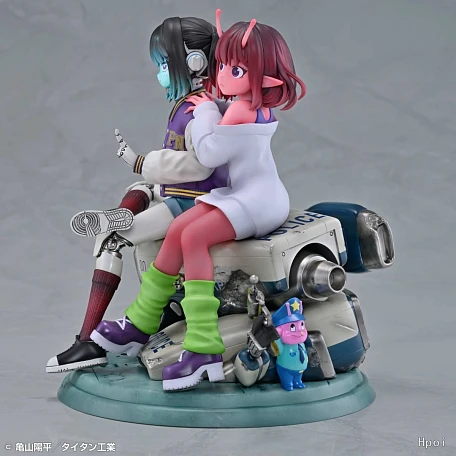 Фигурка Chiharu Kujo, Makina Kurusu от MEDICOS-E