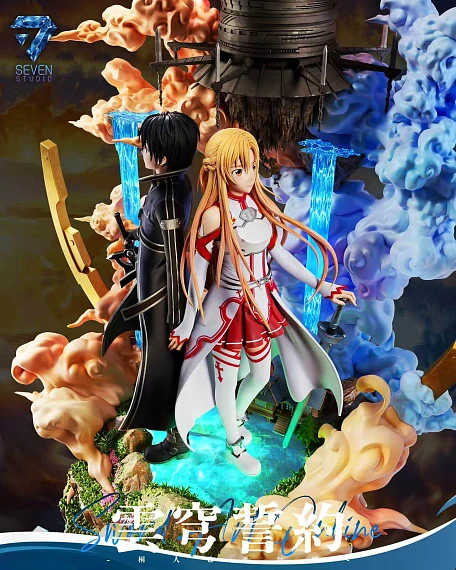 Фигурка Kirito (Kirigaya Kazuto), Asuna от Seven Studio