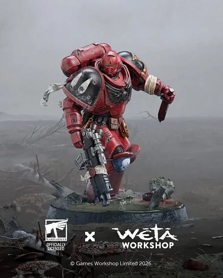 Фигурка Blood Angels Intercessor Sergeant от Weta Workshop