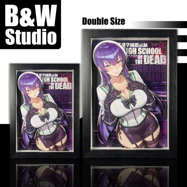 Фигурка Saeko Busujima от B&W Studio, W Studio Версия A