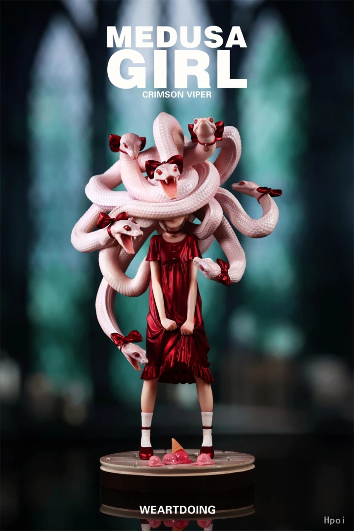 Фигурка Medusa Girl Green Viper, Medusa Girl Crimson Viper от WeArtDoing Studio Версия B